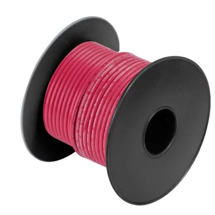 12 Gauge Flexible Marine Wire - Red - 250'