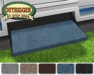 Outrigger RV Step Rug Atlantic Blue 23W