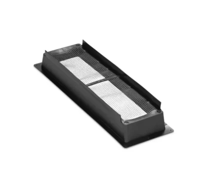 Dometic 3312694.023 Refrigerator Roof Vent Base - Black