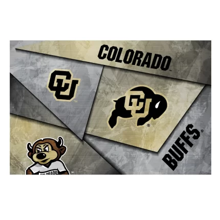 Colorado Buffaloes Mosaic Poster 16" x 24"