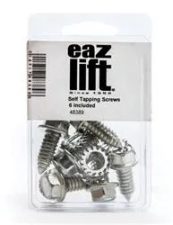 Ea-Z-Lift Parts/Accessories Self-Tap Screw 3/8" x 1" (6 pk)