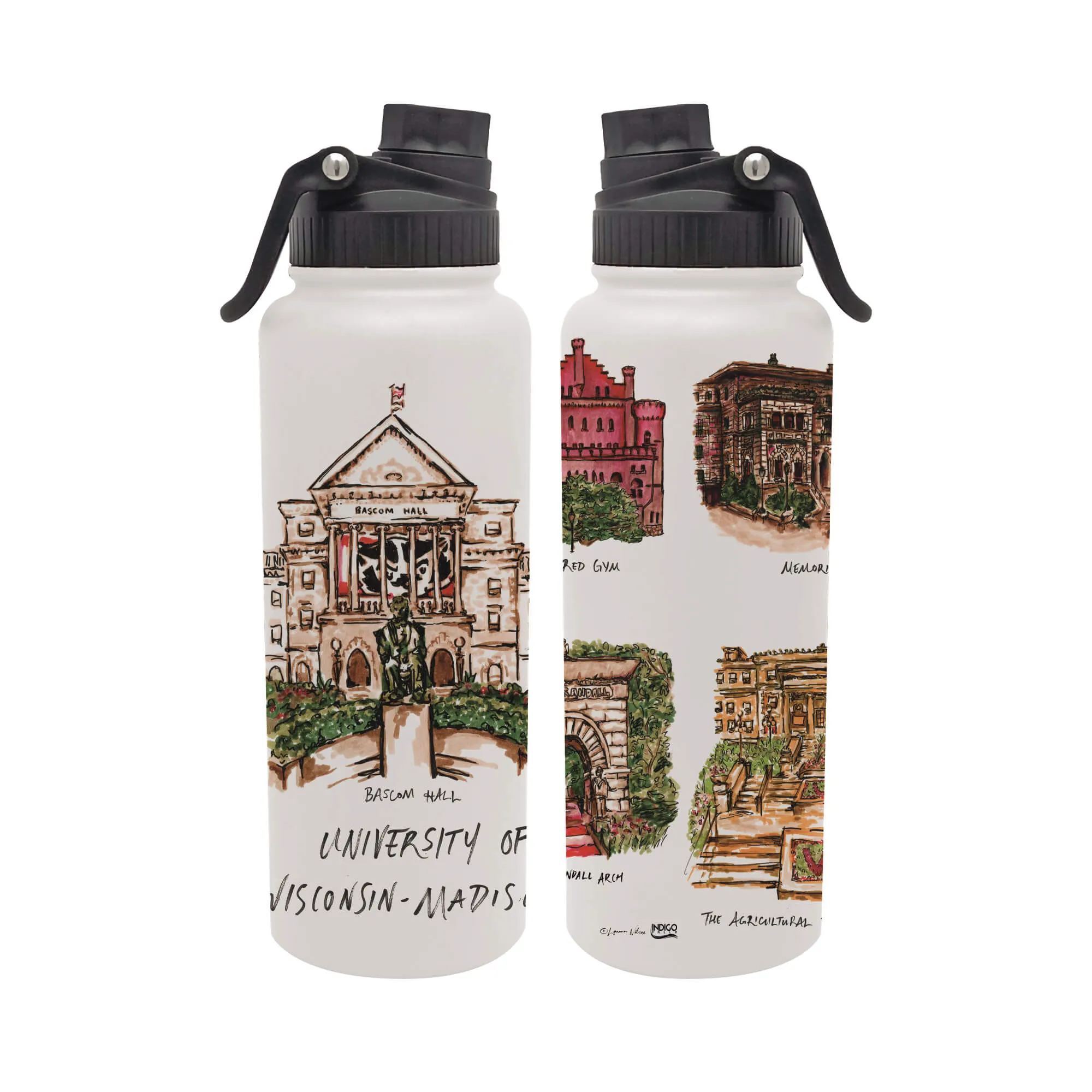 9f34oz-Wisconsin-Badgers-Laura-Wilcox-University-Collection-Aqua-Bottle