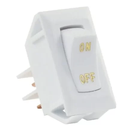 JR Products 12581-5 12V White/Gold On/Off 5Pk