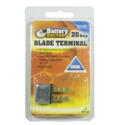 Blade Style 20 Amp Circuit Breaker