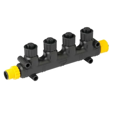NMEA 2000 Four Way Tee Connector