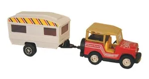 RV Action Toy Jeep And Trailer