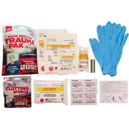 Rapid Response Trauma Pak w/QuikClot