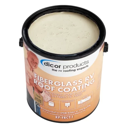 Dicor Corp. RP-FRCT-1 Fiberglass Roof Coating - Tan - 1 Gallon