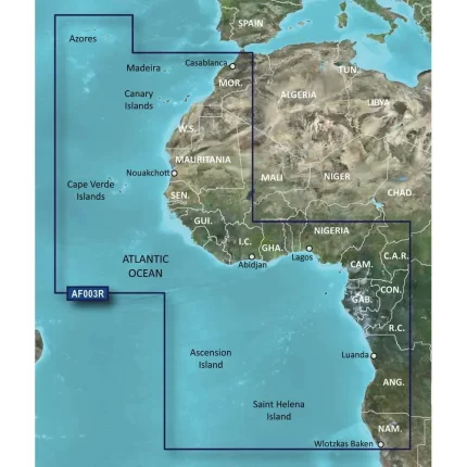 BlueChart g2 HD - HXAF003R - Western Africa - microSD /SD