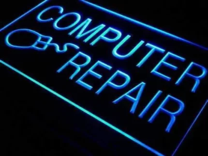 Computer Repair LED Light Sign