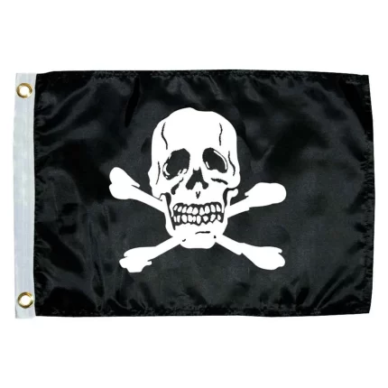 12" x 18" Jolly Roger Novelty Flag