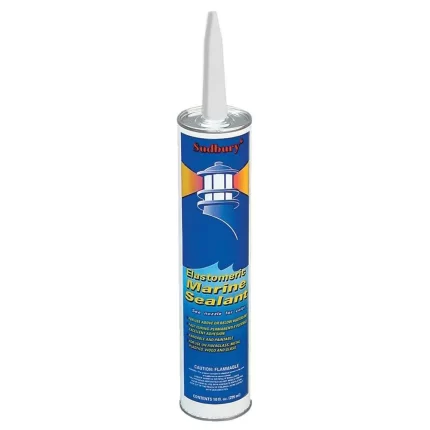 Elastomeric Marine Sealant - 10oz Cartridge - Clear
