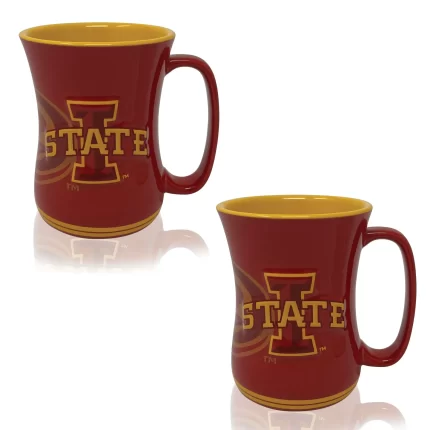 Set of 2 | 16oz Iowa State Cyclones Barista Mugs