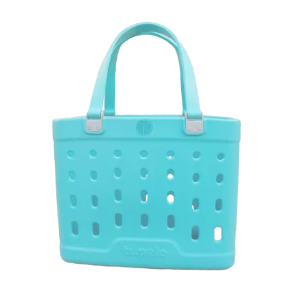 Iconic Imprint Tupelo Goods Tote - Seafoam Green