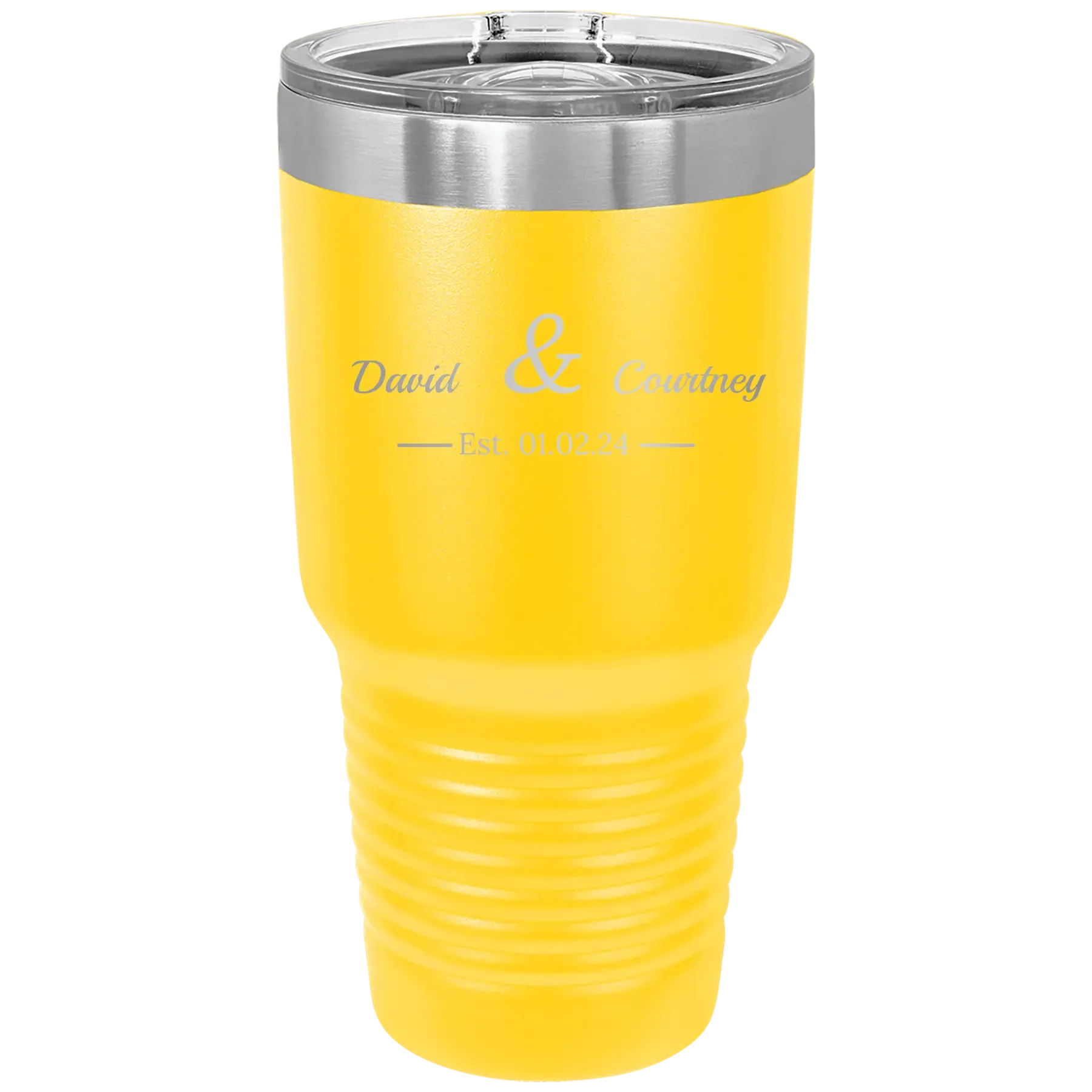 9tPersonalized-2-Lines-Name-Anniversary-30-oz-Tumbler-Yellow
