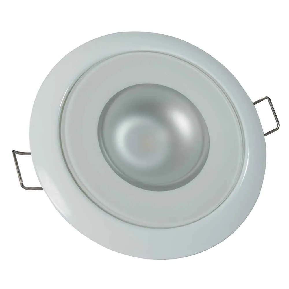 9uMirage-Flush-Mount-Down-Light-Glass-Finish-White-Bezel-Warm-White-Dimming