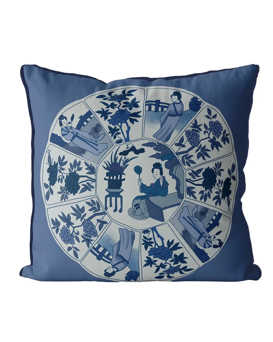 9vLady-with-Mirror-on-Blue-Chinoiserie-Cushion-Throw-Pillow
