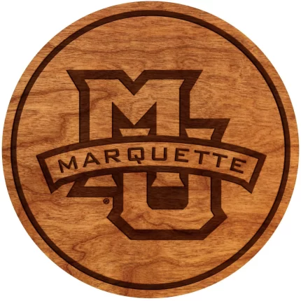 Marquette University Logo Coaster MU Logo