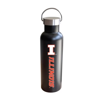 Illinois Fighting Illini 26oz Stainless Steel Wordmark Voda Bottle