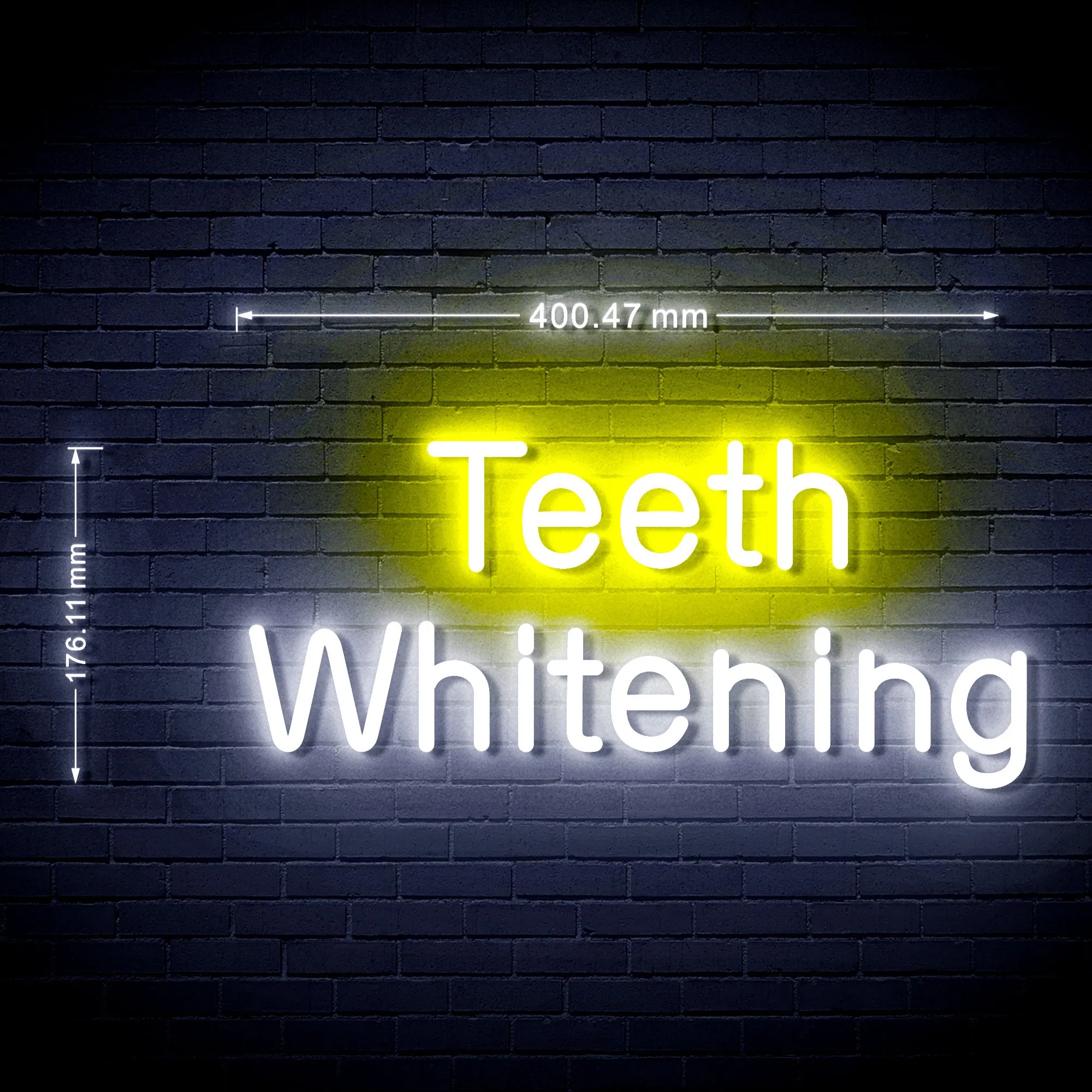 9xDentist-Teeth-Whitening-Flex-Silicone-LED-Sign-Neon-Style-LED-Technology-