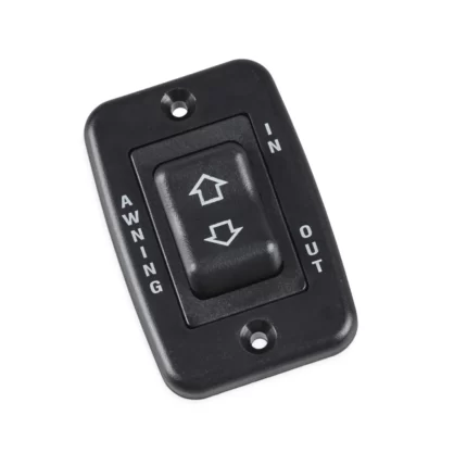 Dometic 3310804.016 9100 Series Power Awning Switch, Black