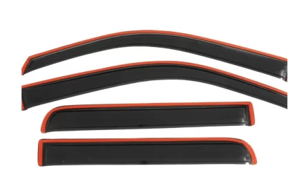 Auto Ventshade Ventvisor Deflector Smoke InChannel 4 Pc 194155