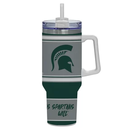 Michigan State Spartans 40oz Rocky Slogan Tumbler