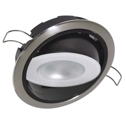 Mirage Positionable Down Light - White Dimming - Polished Bezel