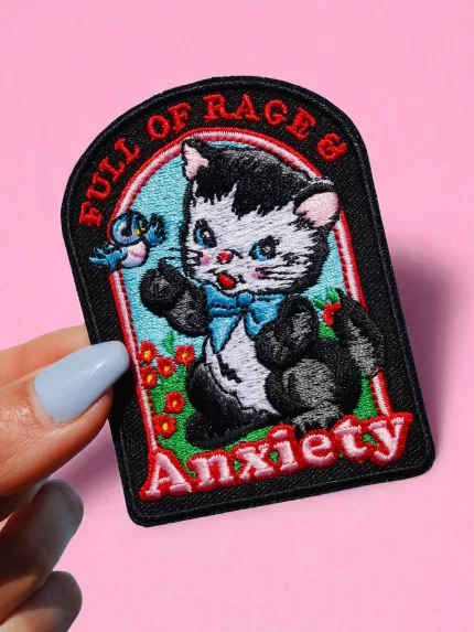 Full Of Rage & Anxiety Kitty Patch