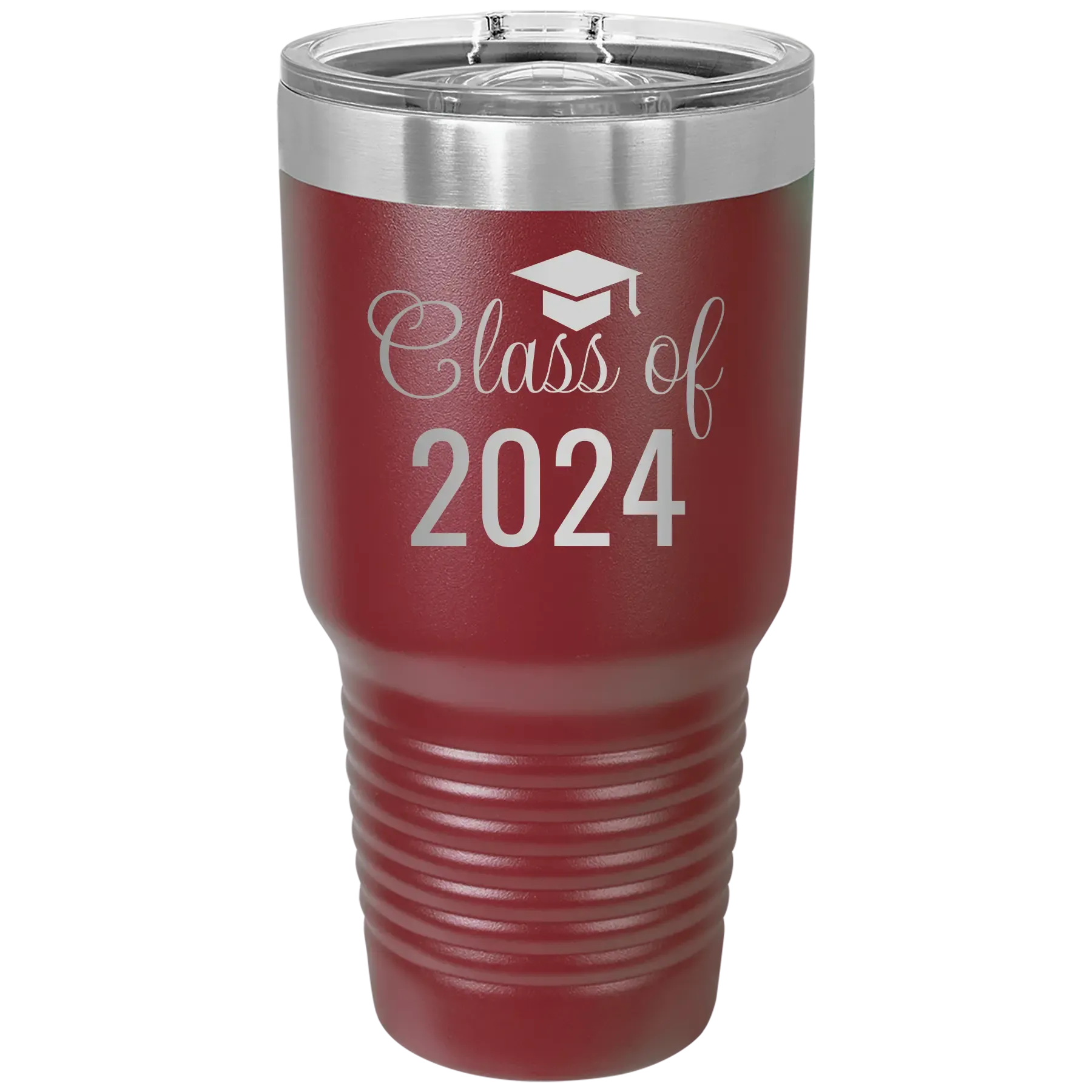 0tPersonalized-Class-of-30-oz-Tumbler-Maroon