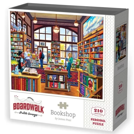 Bookshop | 210 Piece Personal Jigsaw Puzzle