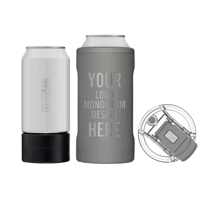 Personalized BruMate Hopsulator Trio MUV 3-in-1 - Matte Gray