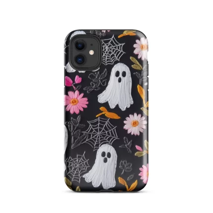 Flower Ghost Tough Case for iPhone®
