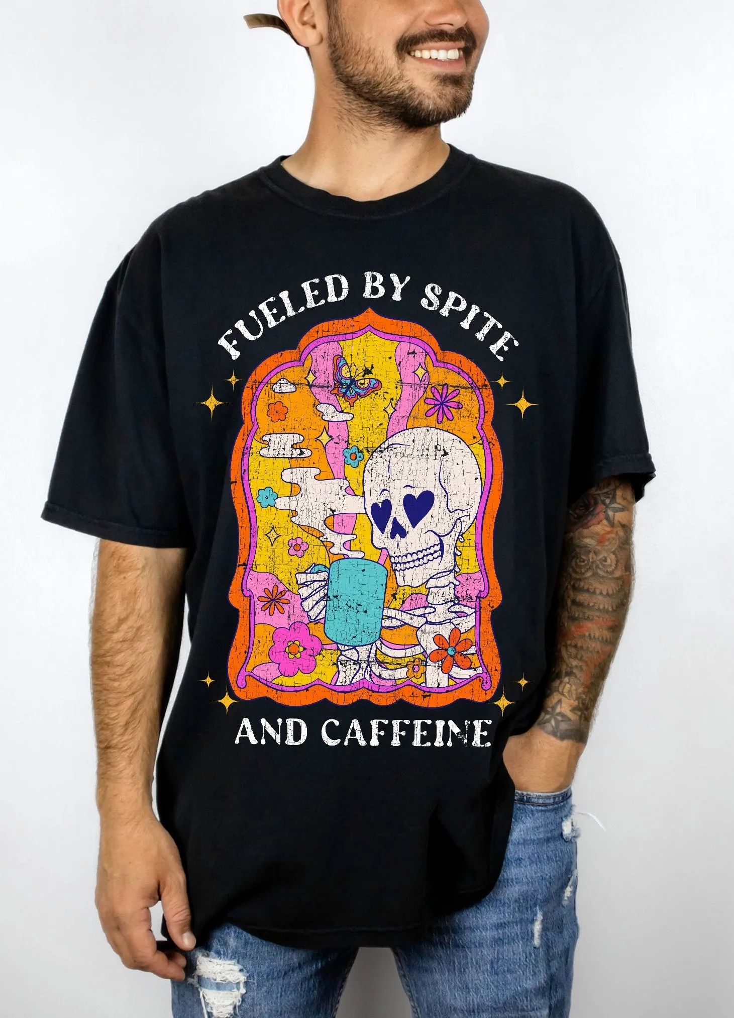 4kFueled-By-Spite-And-Caffeine-Mens-Tee