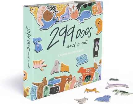299 Dogs (and a Cat) | 300 Piece Jigsaw Puzzle