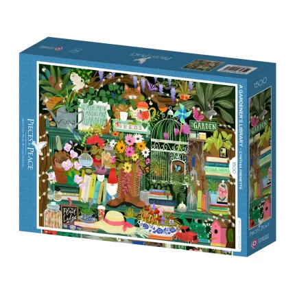 A Gardener's Library | 1,500 Piece Jigsaw Puzzle