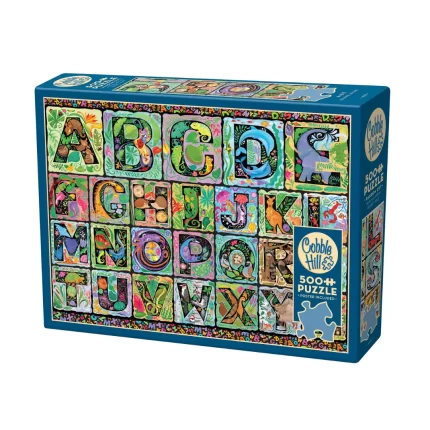 A to Z | 500 Piece Jigsaw Puzzle