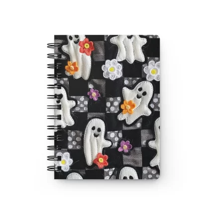 Groovy Boo Halloween Spiral Bound Journal