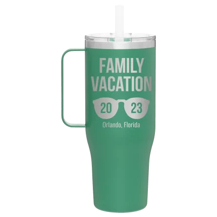 Personalized Family Vacation 40 oz Tumbler Mug - Forage