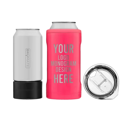 Personalized BruMate Hopsulator Trio 3-in-1 - Neon Pink