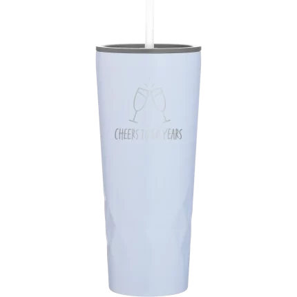 Personalized Cheers 20.9 oz Tumbler - Landfall