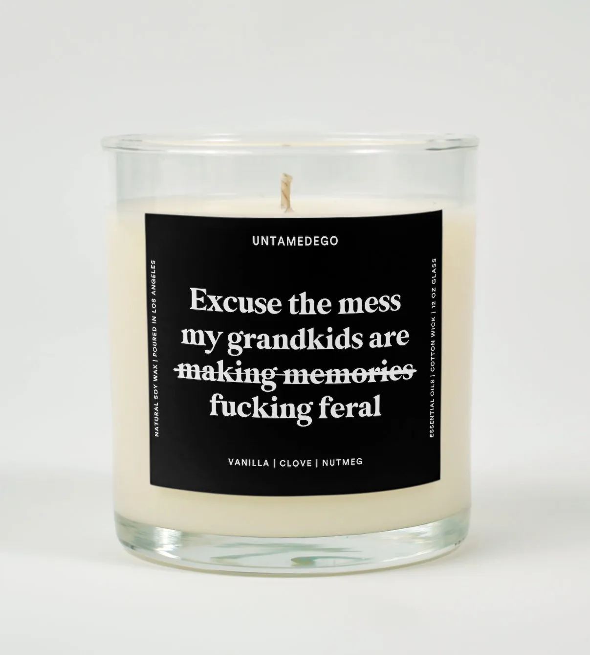 8gExcuse-The-Mess-My-Grandkids-Are-Fucking-Feral-Glass-Candle_1