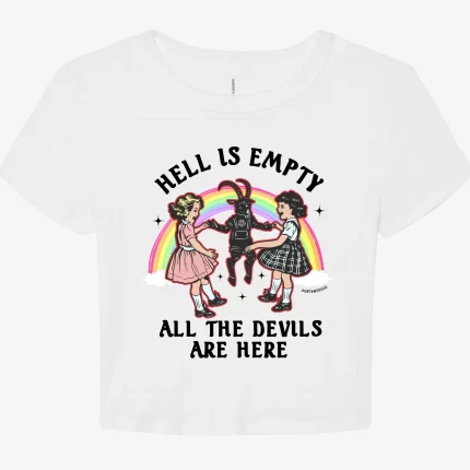 Hell Is Empty All The Devils Are Here Graphic Baby Tee