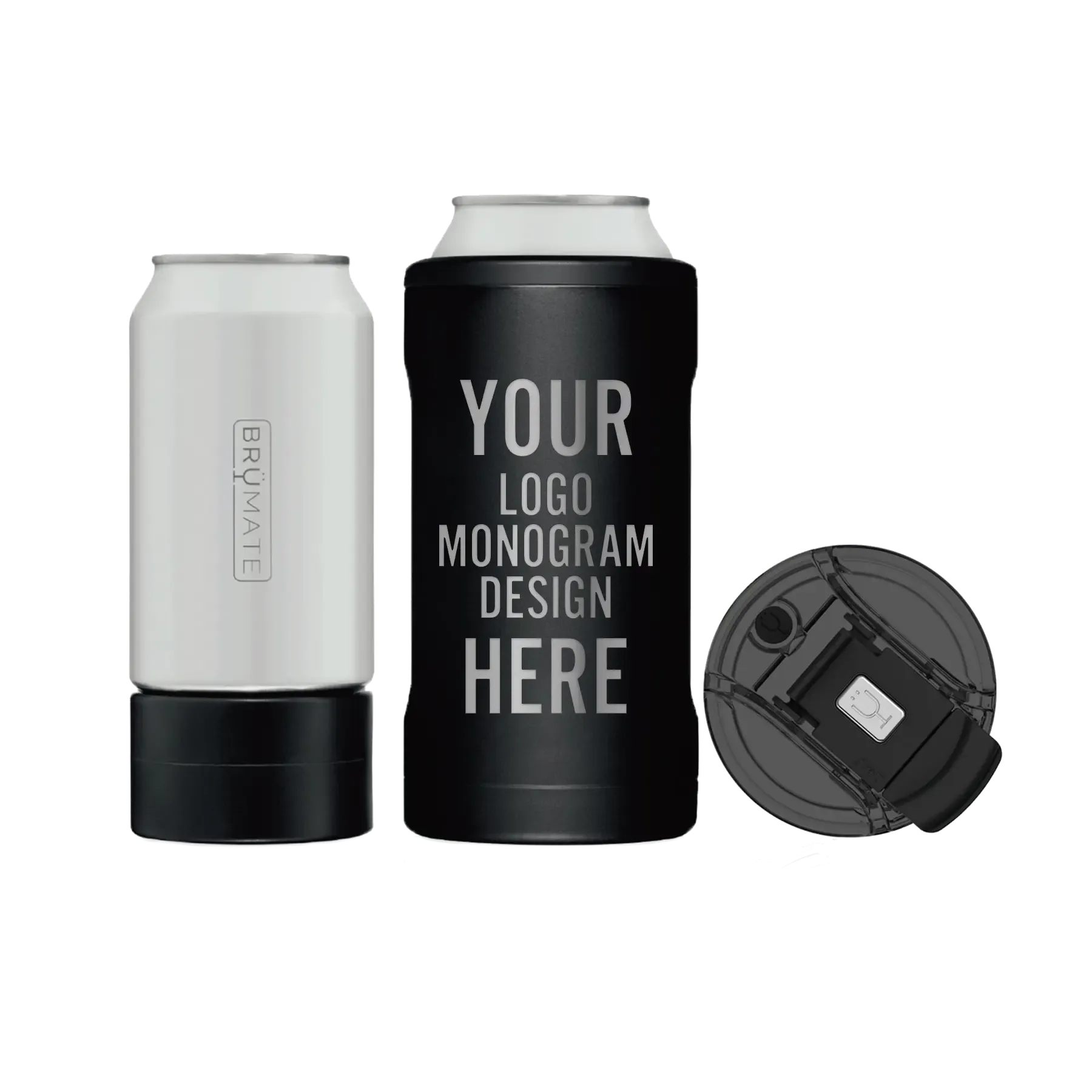 9bPersonalized-BruMate-Hopsulator-Trio-MUV-3-in-1-Matte-Black