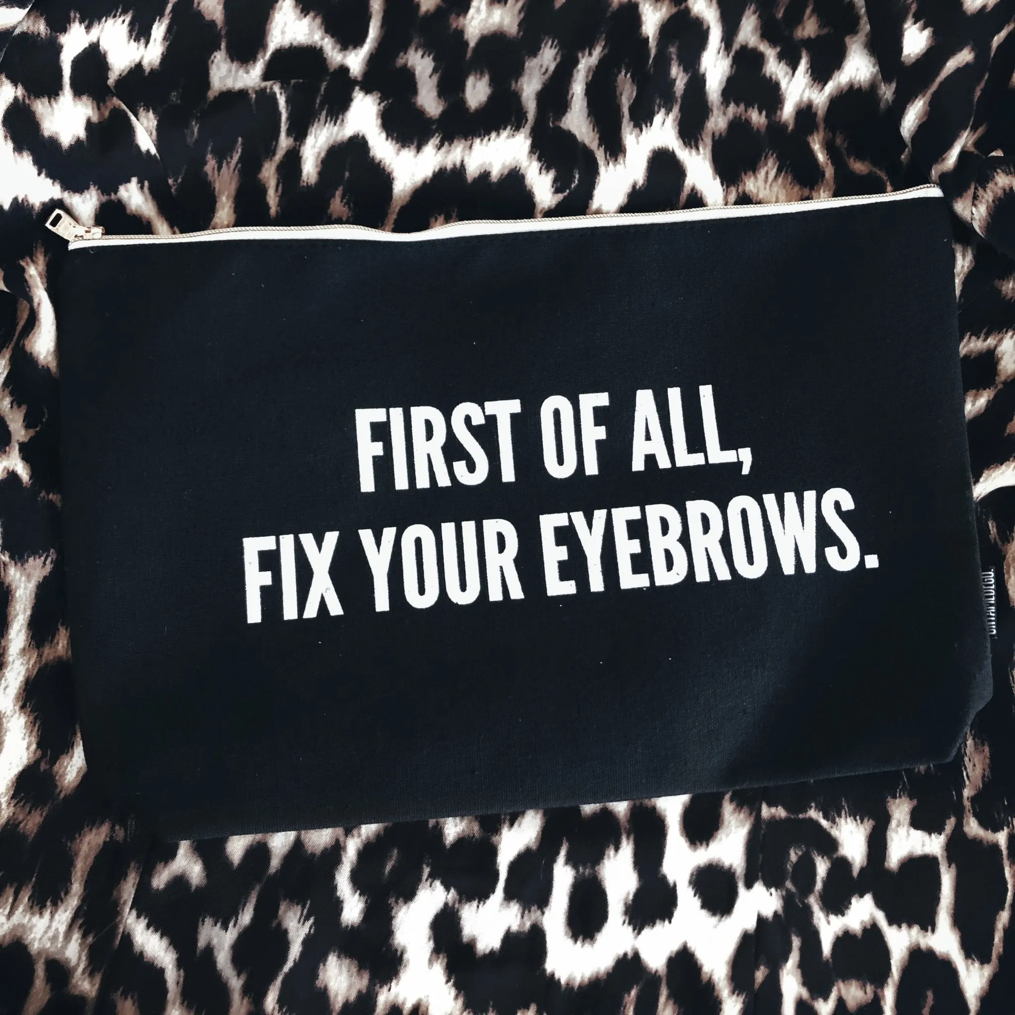 9uFirst-Of-All-Fix-Your-EyeBrows-Cosmetics-Bag