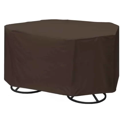 4-Chair 600 Denier Rip Stop Patio Dining Set Cover