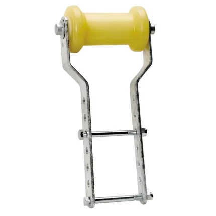 5" Adjustable Keel Roller Assembly f/3" Tongue - Yellow
