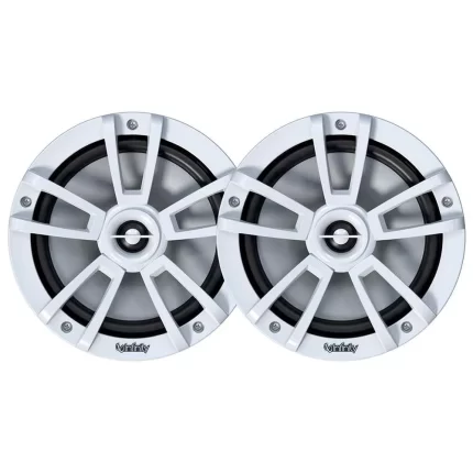 8" Marine RGB Reference Series Speakers - White - BULK PACKAGING