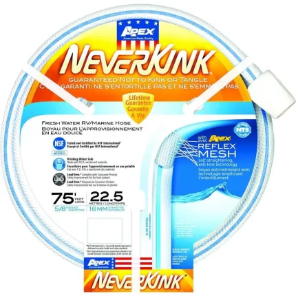 5/8X75 RV/Marine Neverkink Hose
