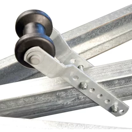 5" Adjustable Keel Roller Assembly f/3" Tongue - Black